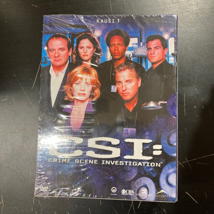 CSI: Crime Scene Investigation - Kausi 1 6DVD (avaamaton) -tv-sarja-